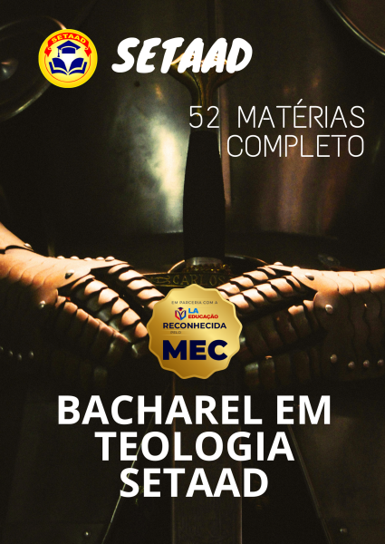 Bacharel em Teologia Setaad (Reconhecimento MEC)