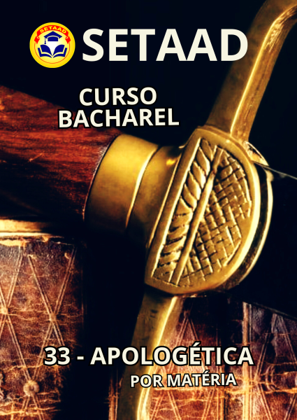 33   Apologética (Matéria do Bacharel)